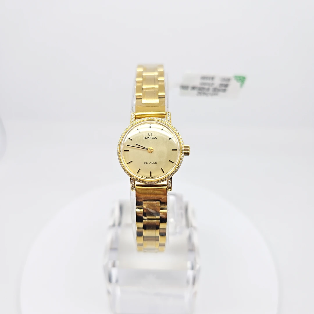 95新 Omega/欧米茄 手动机械腕表后钻21mm/公价32999/wh7432