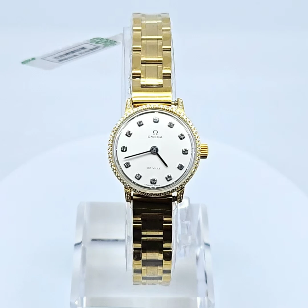 95新 Omega/欧米茄 手动机械腕表后钻22.5mm/公价32999/wh7426