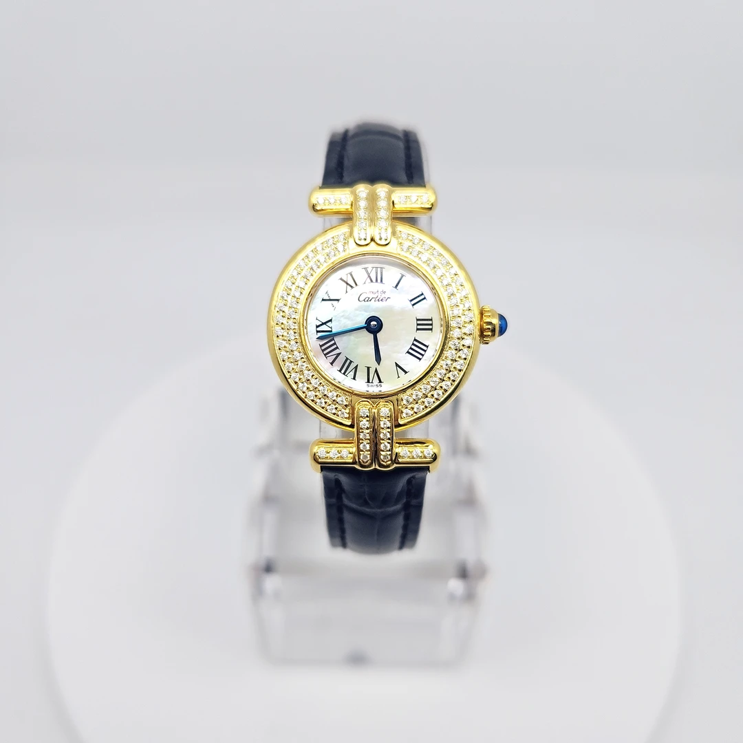 99新 Cartier/卡地亚 石英腕表 后钻24mm/公价82999/wh7439