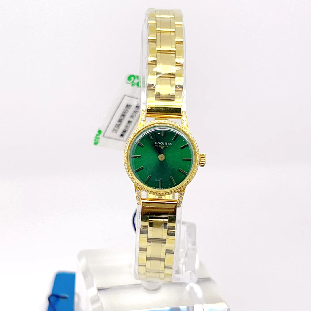 95新 Longines/浪琴 手动机械腕表后钻21mm/公价22999/wh6935