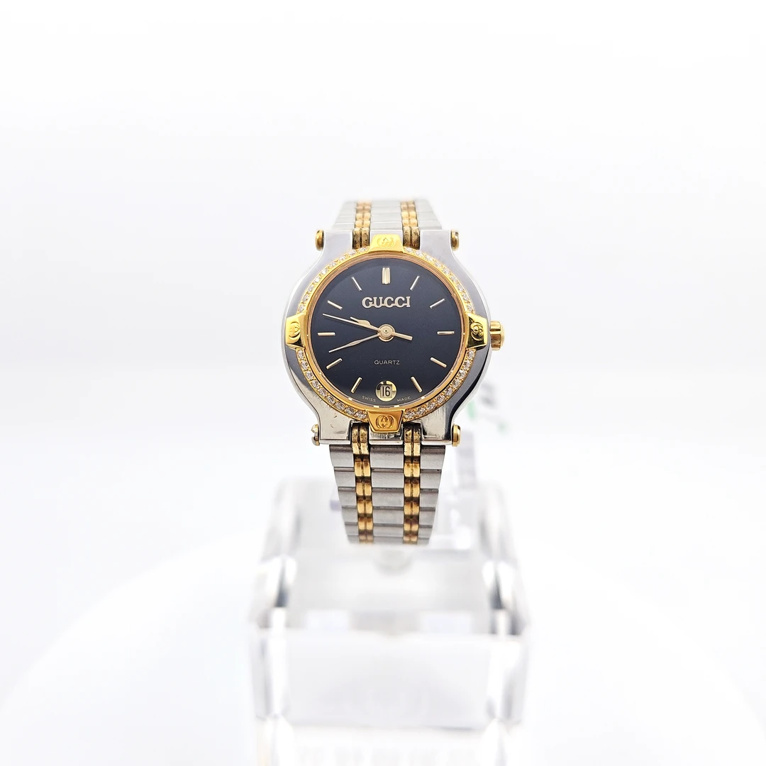 95新 GUCCI/古驰 石英腕表后钻25MM/公价18999/wh8163