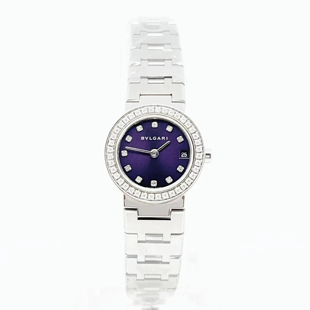 95新 BVLGARI/宝格丽 石英腕表 后钻23mm/公价56999/wh6948