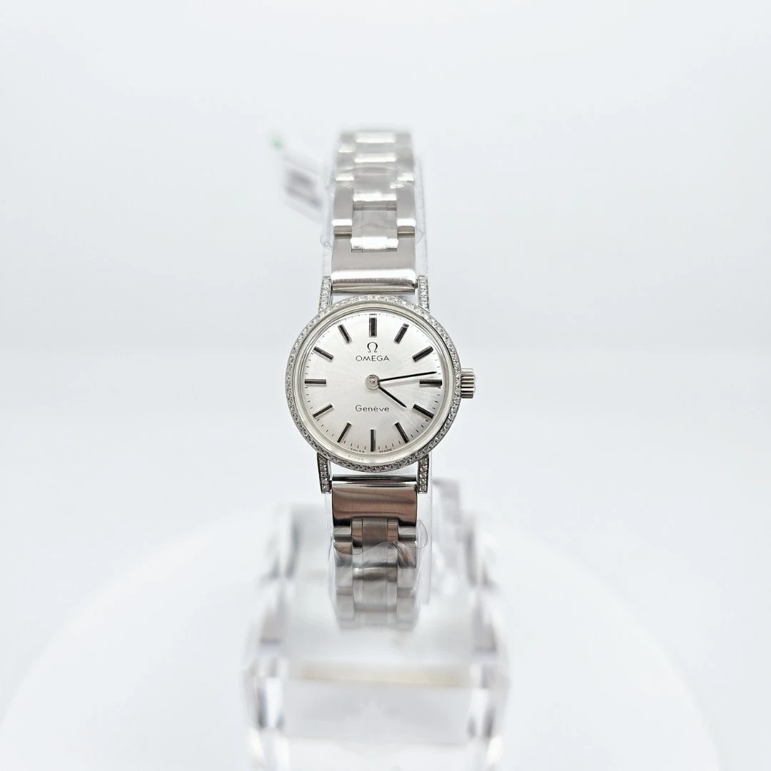 95新 Omega/欧米茄 手动机械后钻20mm/公价32999/wh8086