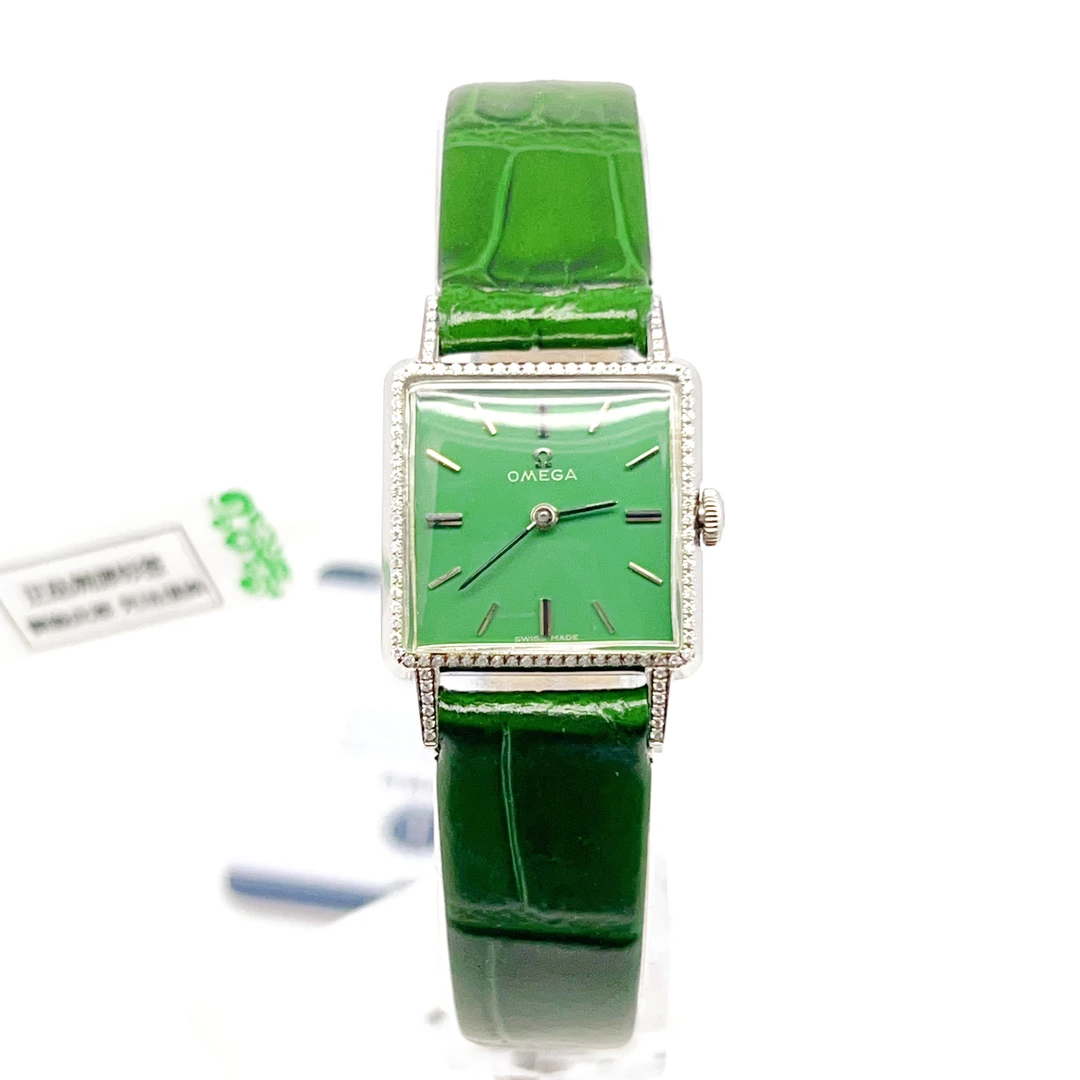 95新 Omega/欧米茄 手动机械腕表后钻20mm/公价32999/wh7079