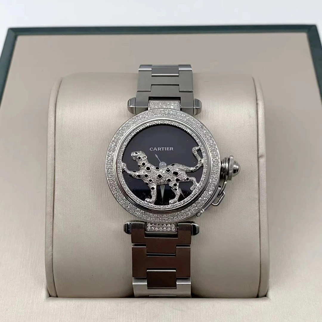 95新 Cartier/卡地亚 石英 腕表 后钻23.5mm/公价63999/jm1794