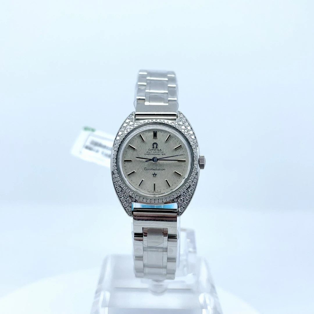 95新 Omega/欧米茄 自动机械腕表后钻24mm/公价32999/wh8028