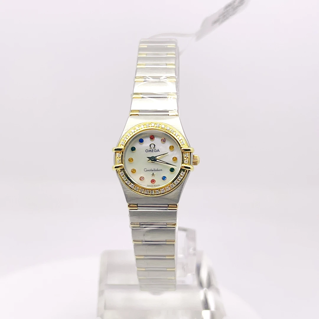99新 Omega/欧米茄  星座石英腕表22.5mm后钻/公价85999/jm2683