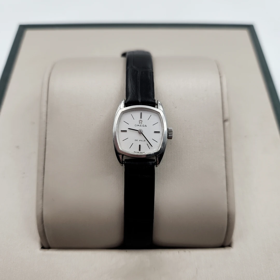 95新 Omega/欧米茄 手动机械腕表18.5mm/公价34999/WH3663