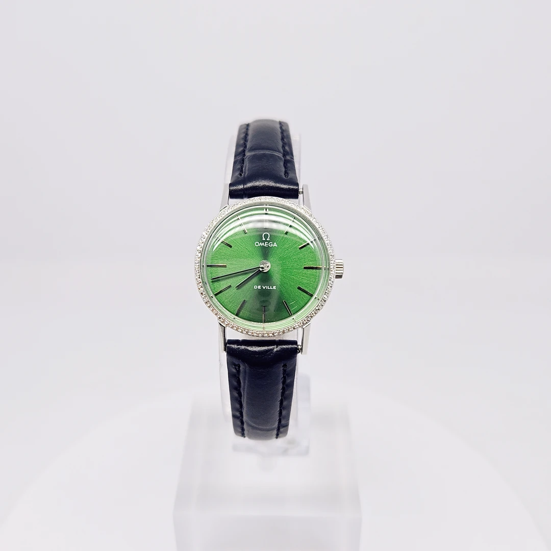 95新 Omega/欧米茄 手动机械腕表后钻24mm/公价32999/jm2415