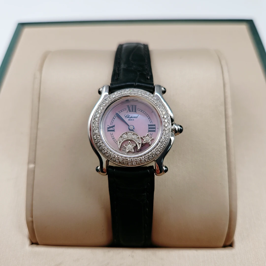 95新 Chopard/萧邦 石英腕表后钻26mm/公价99999/jm1817