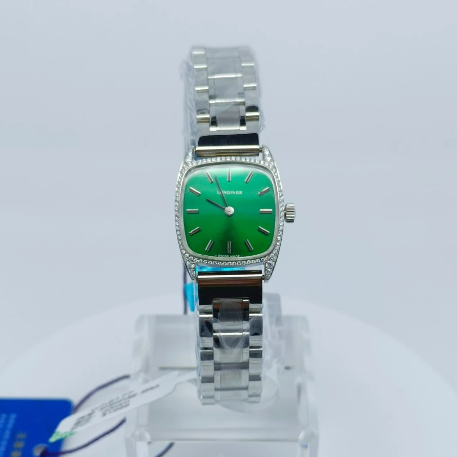 95新 Longines/浪琴 手动机械腕表后钻20mm/公价32999/wh8117