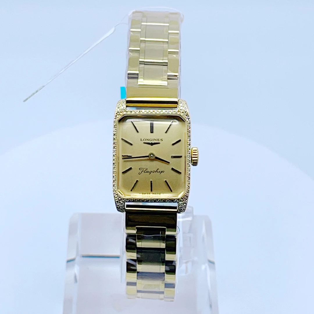 95新 Longines/浪琴 手动机械后钻21*18mm/公价32999/wh7882