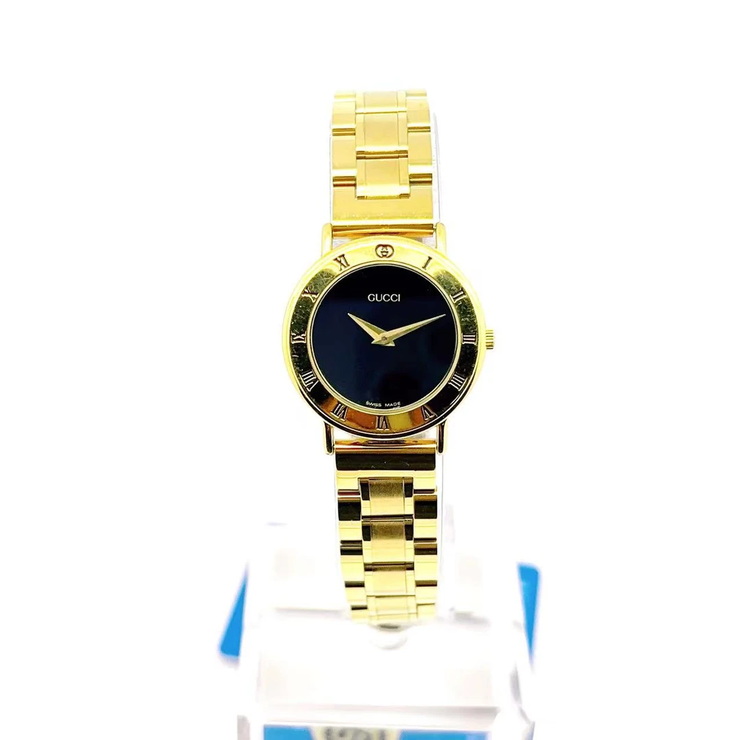 95新 GUCCI/古驰 石英腕表25mm/公价18999/WH6465