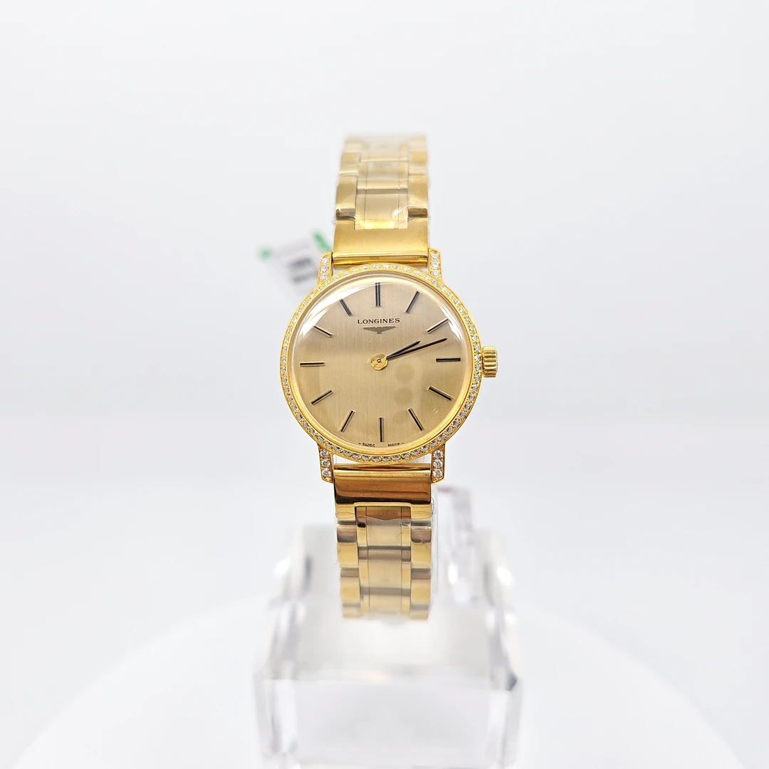 95新 Longines/浪琴 手动机械 后钻24.5mm/公价32999/wh8144