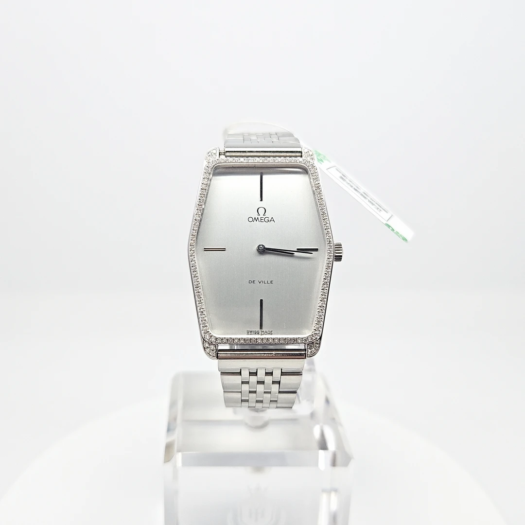 95新 Omega/欧米茄 手动机械腕表后钻36*28mm/公价32999/wh7442