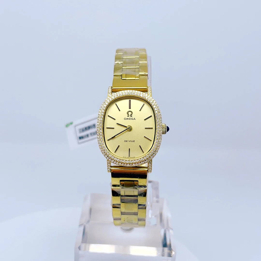 95新 Omega/欧米茄 手动机械腕表后钻27.5*23mm/公价32999/wh7496