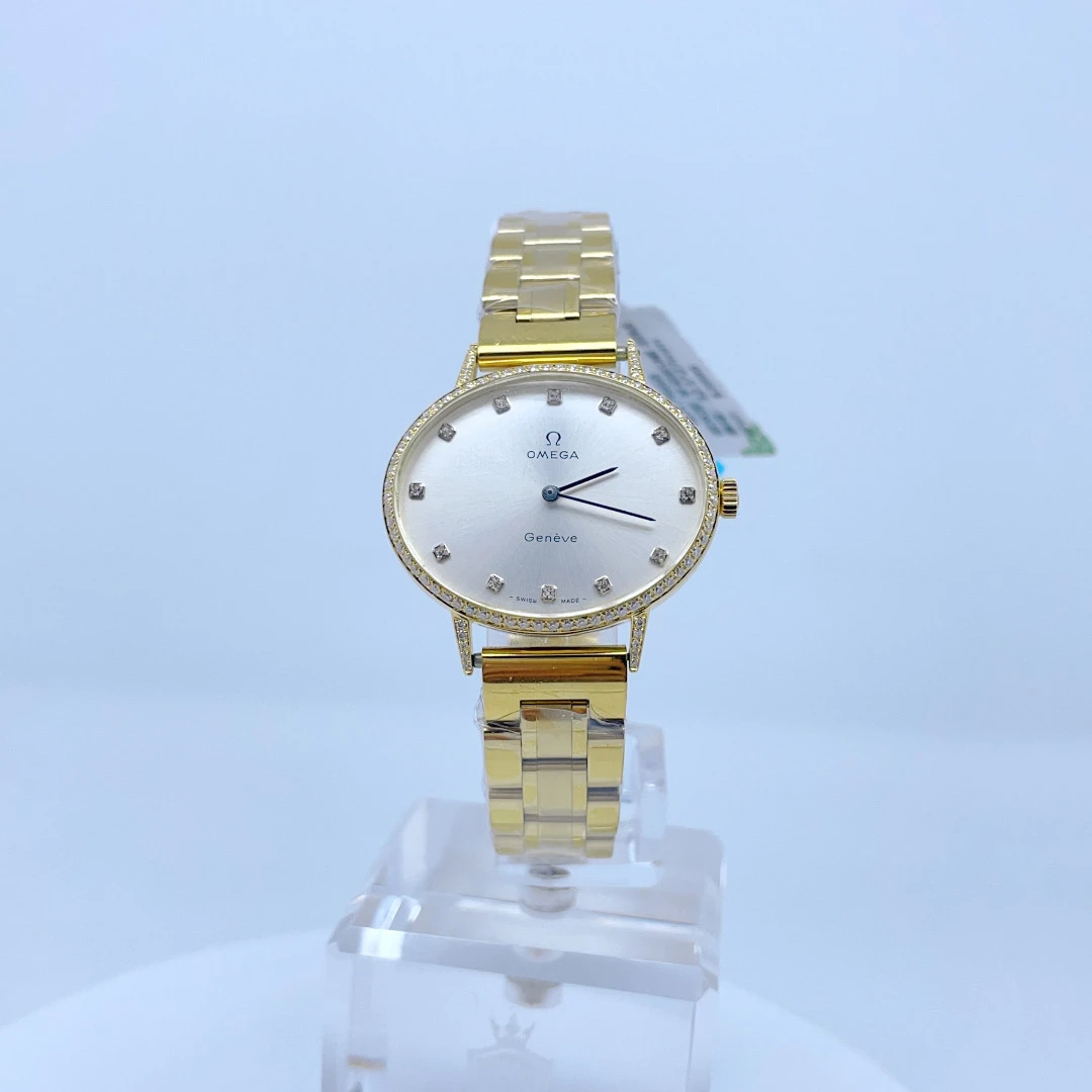 95新 Omega/欧米茄  手动机械后钻32.5*27mm/公价38999/wh7668