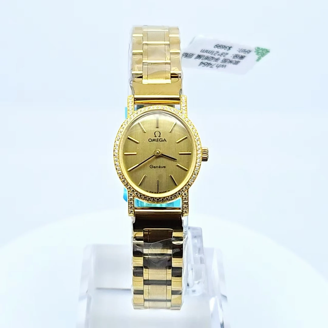 95新 Omega/欧米茄 手动机械腕表后钻23*21mm/公价32999/wh7464