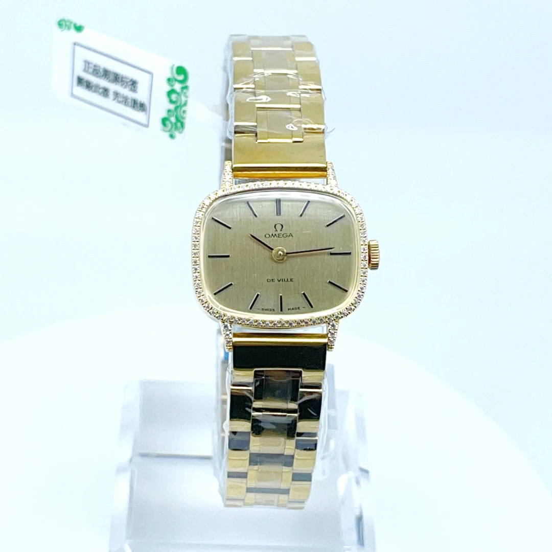 95新 Omega/欧米茄  手动机械后钻24.5*20mm/公价38999/wh8091