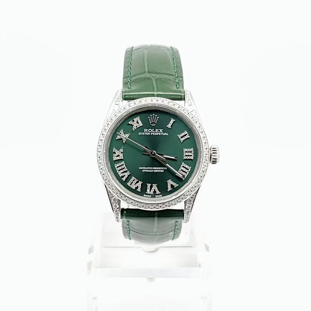95新 Rolex/劳力士 手动机械腕表34.5mm后钻/公价98999/jm2394