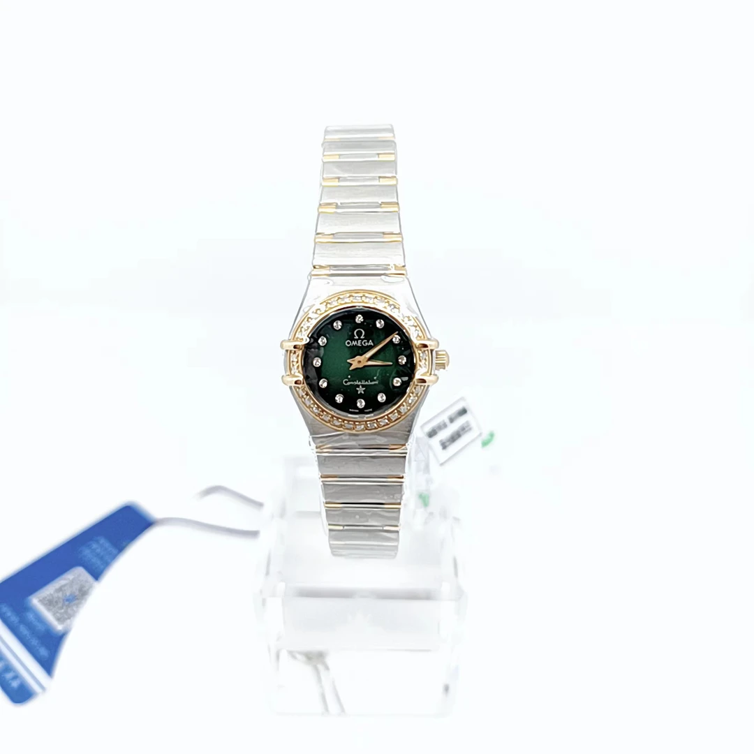 95新 Omega/欧米茄 石英腕表 后钻 星座 22.5mm/公价63999/wh7180