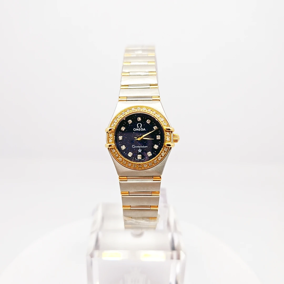 99新 Omega/欧米茄  星座石英22.5mm后钻/公价85999/wh7158