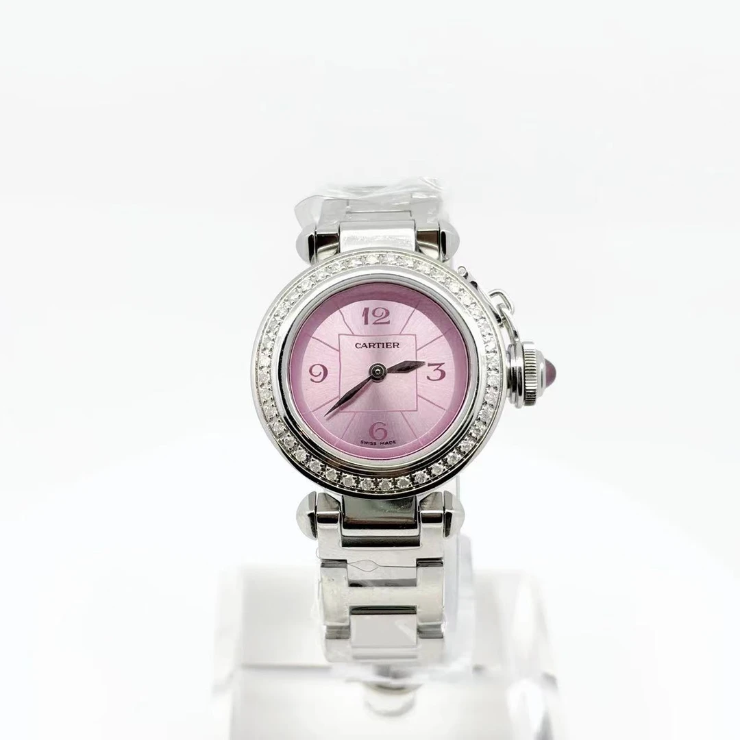 95新 Cartier/卡地亚 石英腕表 后钻27mm/公价82999/jm2300