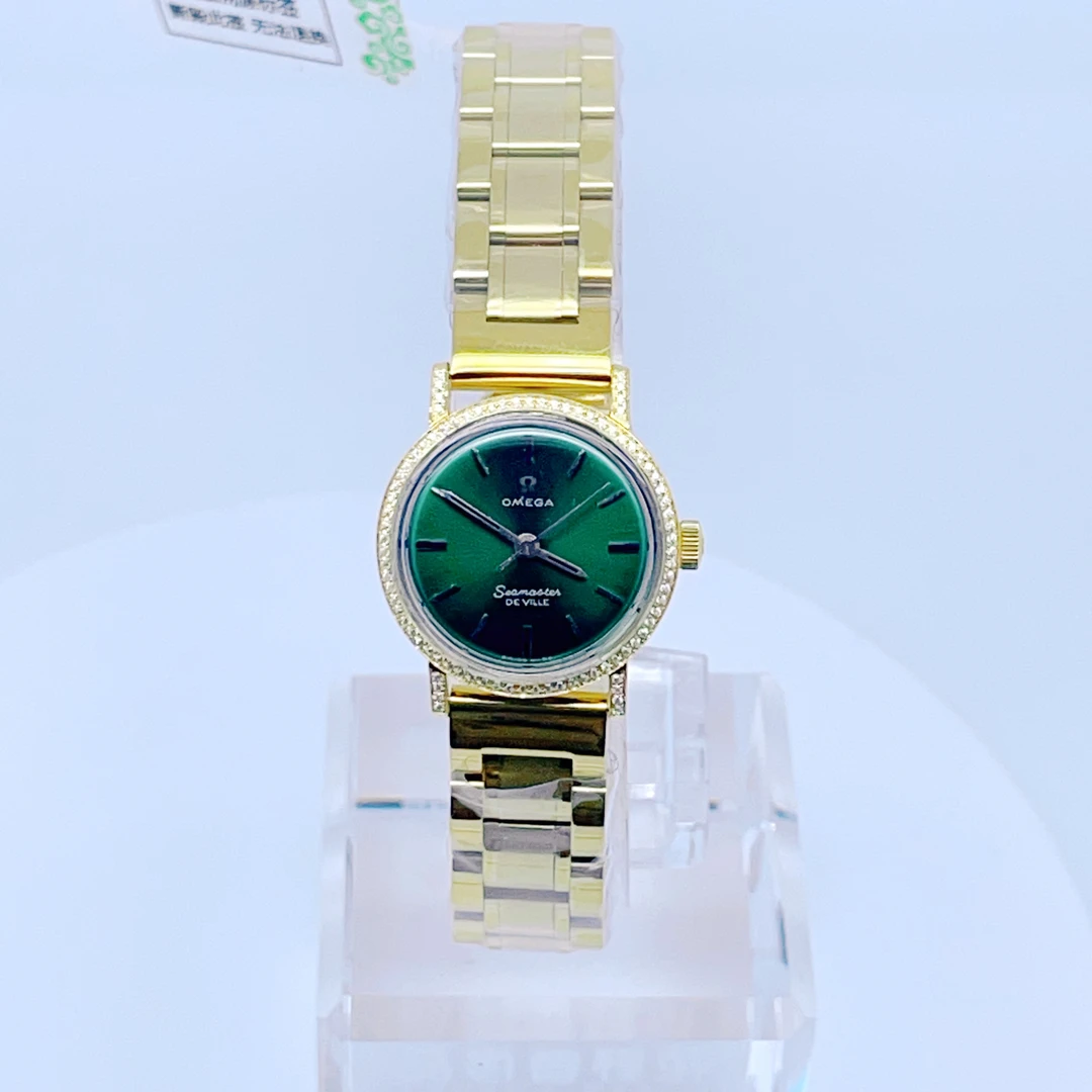 95新 Omega/欧米茄 手动机械腕表后钻22.5mm/公价32999/wh7669