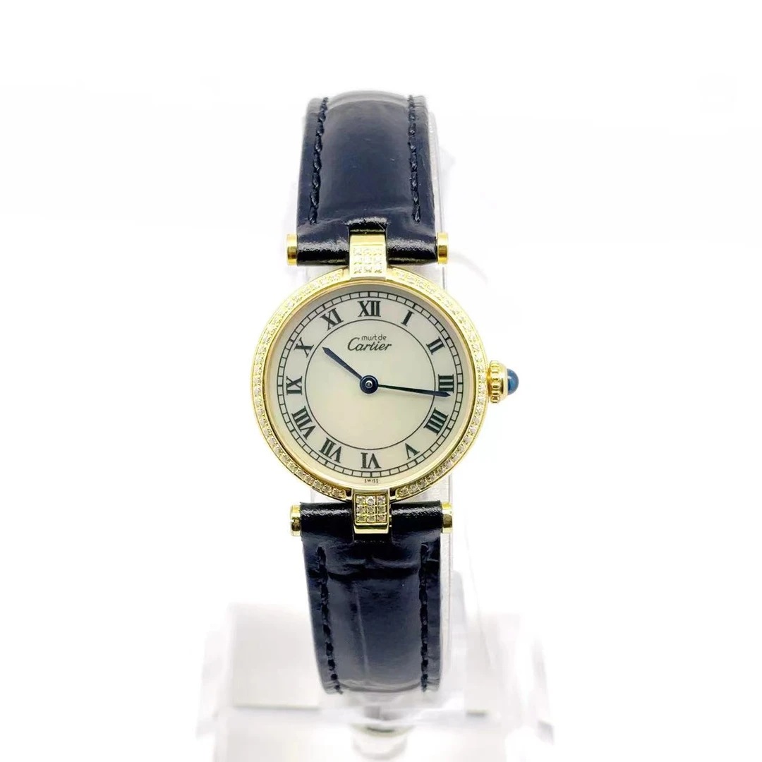 99新 Cartier/卡地亚 石英腕表 后钻24mm/公价82999/wh6836