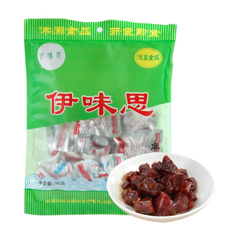 【卤制品】 张家川回族自治县伊味思麻辣休闲牛肉90g/袋
