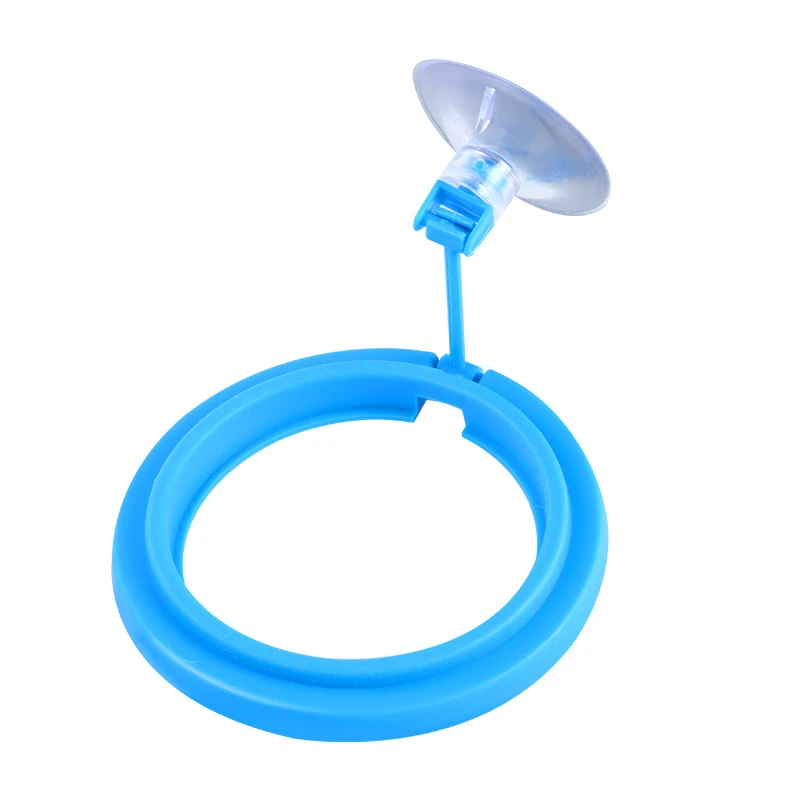 亚峰喂食圈鱼缸喂食器定点鱼食投喂器喂鱼器方形防飘散悬浮式水族