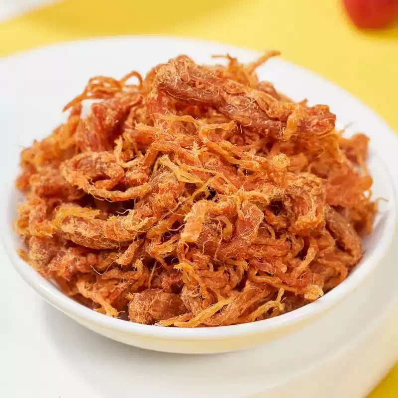 直播间现称福建特产手撕鸡肉条丝