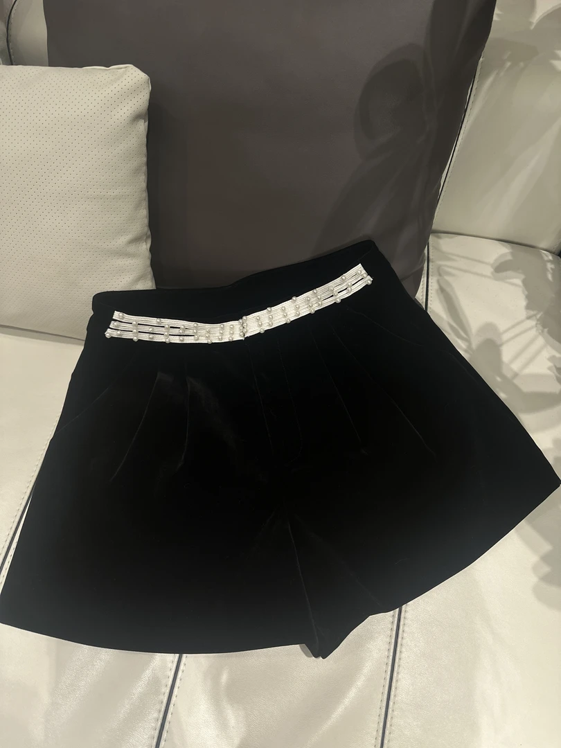 DL乐乐家【落日灯塔】气质显瘦日常休闲时尚甜美少女百搭早秋短裤裙