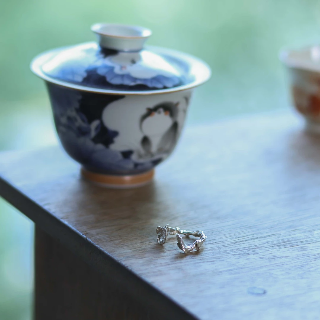 【见珊】茶室摆件茶周边配件（银饰0016）