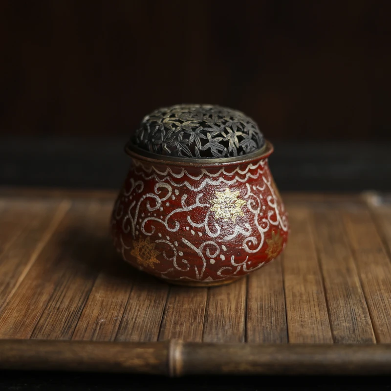 【见珊】向日葵香炉茶周边（蕉白S0641）