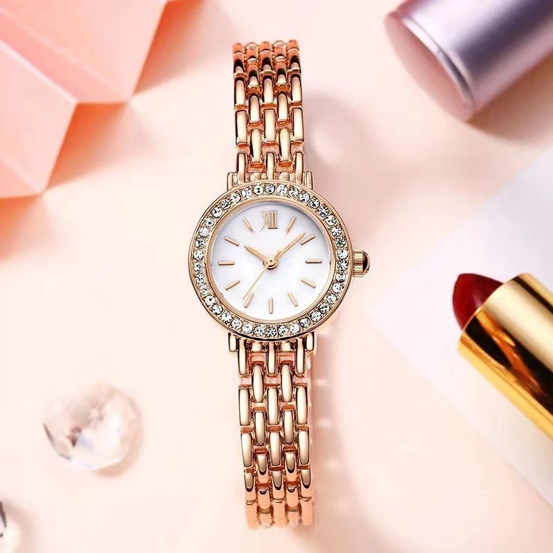 白面圆盘精致潮流经典时尚轻奢气质腕表-XKB76