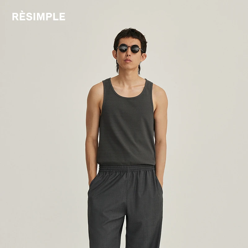 RESIMPLE简单点『商场同款』极简生活-背心-1461
