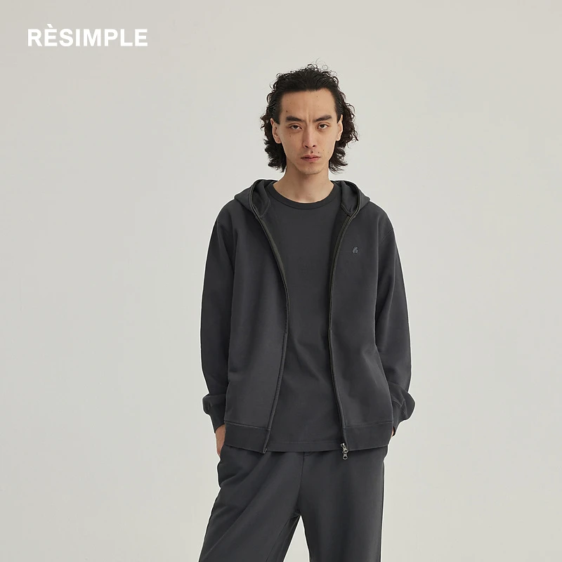 RESIMPLE简单点『商场同款』极简生活-开衫卫衣-0496