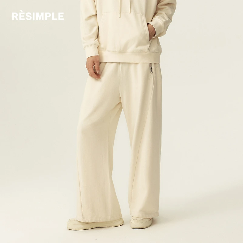 RESIMPLE简单点极简生活-针织长裤-0934