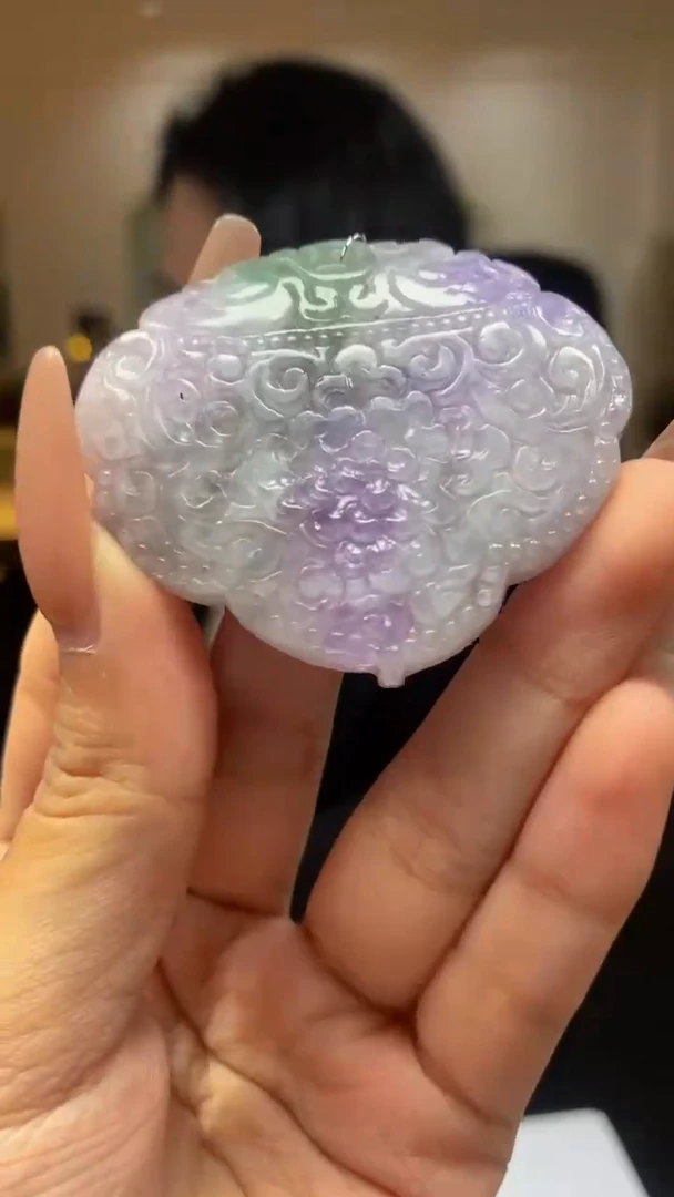 【闪购商品】定制翡翠未镶嵌4919kx-毛货31吊坠