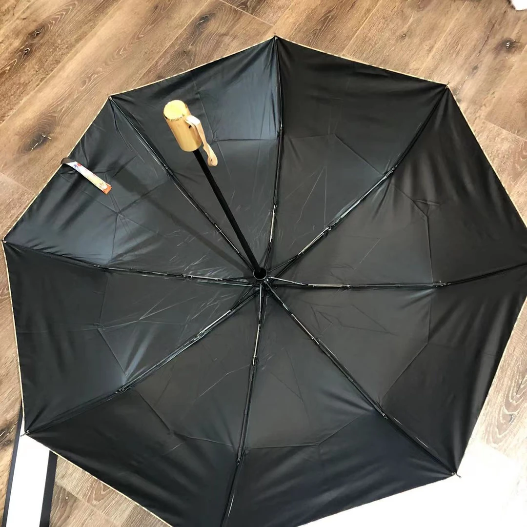 宝丫轻奢 精美礼盒折叠遮阳防晒雨伞B5673