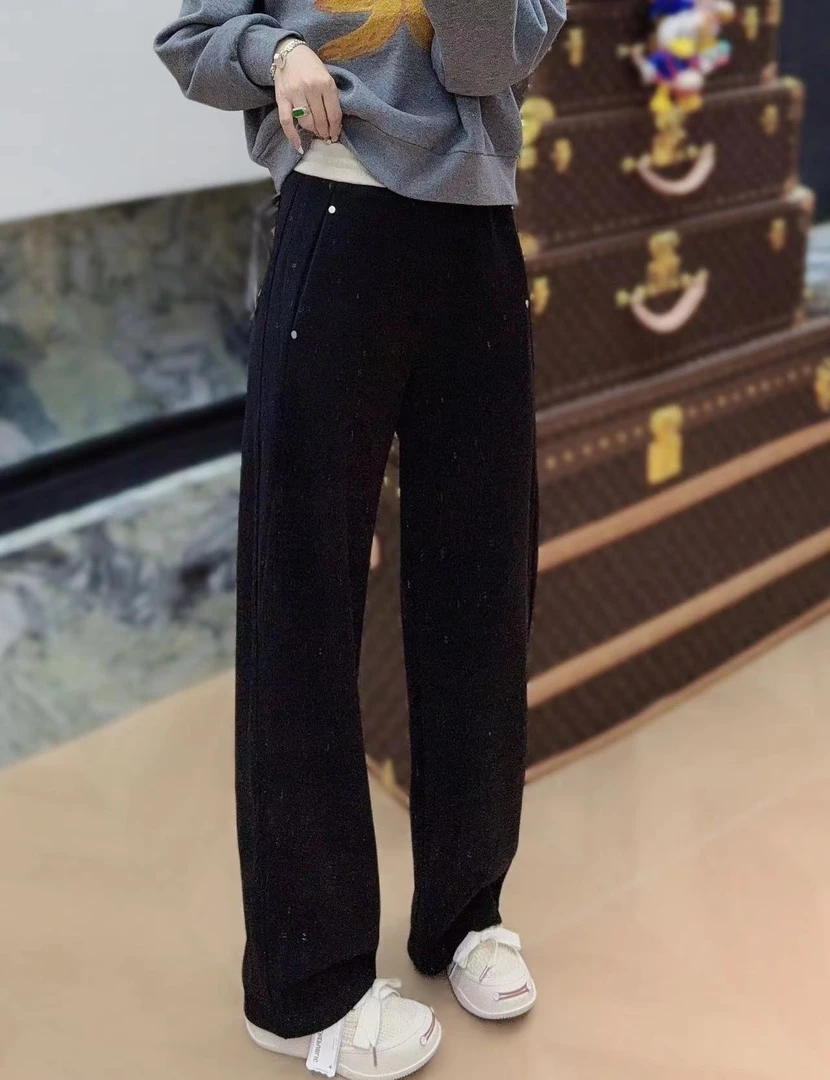 BJ.senior 紫气东来加绒弯刀裤- 005