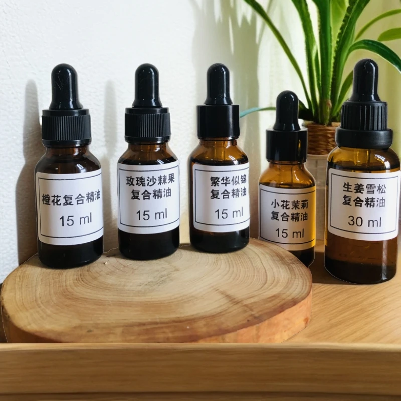 护理精油 橙花精油 玫瑰沙棘果精油 茶树洋甘菊精油 繁花似锦精油