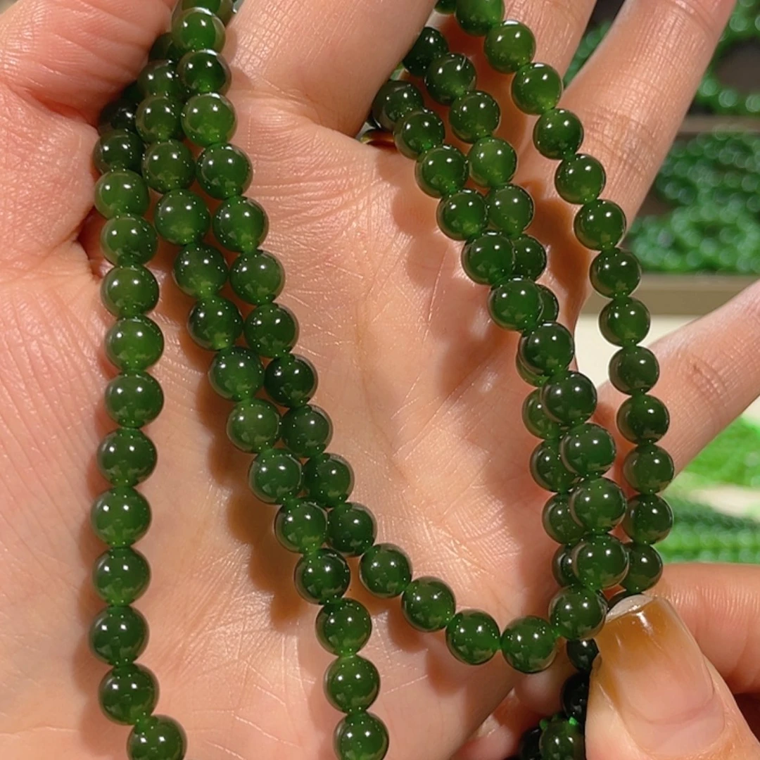 【闪购商品】和田玉（碧玉）颈饰未镶嵌卡6