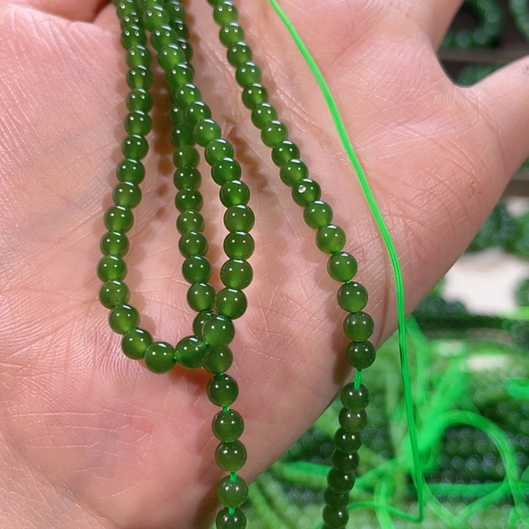 【闪购商品】和田玉（碧玉）颈饰未镶嵌E***?卡4
