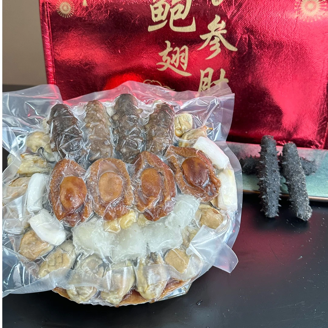 （光头哥）12头溏心鲍鱼 1只+ 一份4人的佛跳墙