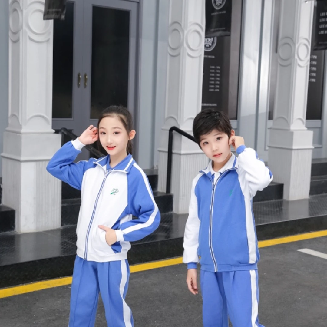 特版小学外套校服深圳统一班服秋季秋冬保暖学校运动服学院风