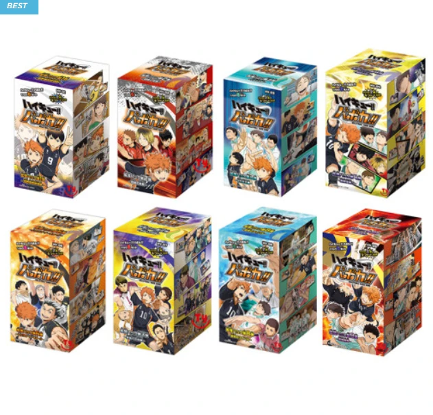 排球少年 韩版对战卡  1-11弹散包链接（代拆）