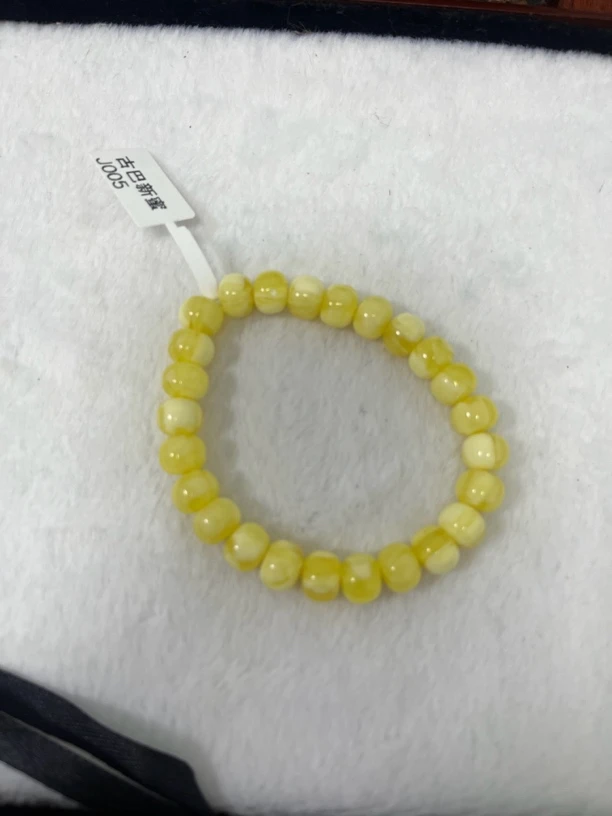 W094 古巴新蜜苹果珠手串