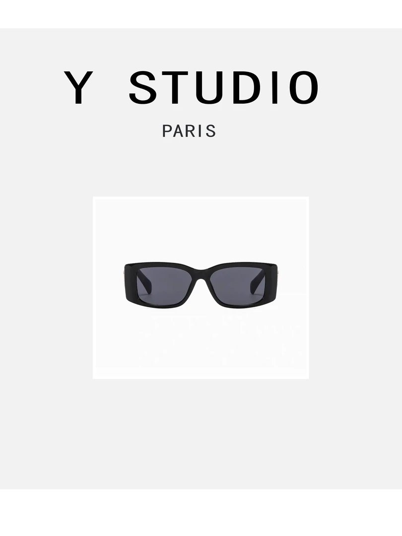 Y.STUDIO秋季新品防紫外线强光墨镜TR镜框高级感服装搭配